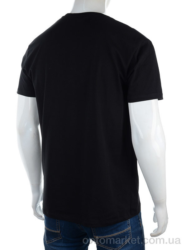 Купить Футболка чоловічі 3186-2928-1 black Daniel Jones чорний, фото 2