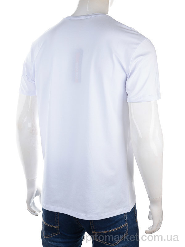 Купить Футболка чоловічі 3186-2928-5 white Daniel Jones білий, фото 2