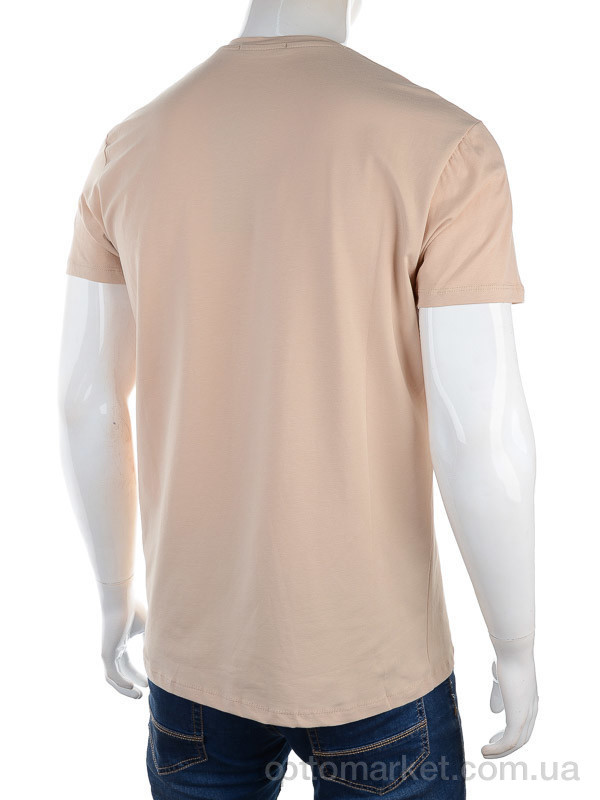 Купить Футболка чоловічі 3186-2928-6 beige Daniel Jones бежевий, фото 2