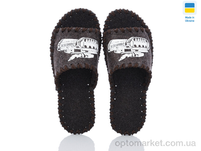 Купить Капці чоловічі 319 коричневий Vends коричневий, фото 2