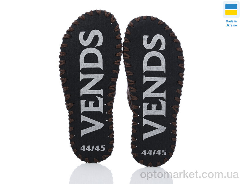 Купить Капці чоловічі 319 коричневий Vends коричневий, фото 3