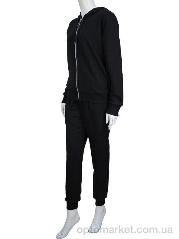 Купить Спортивний костюм жіночі 3199-1-2047 black Dario Biachi чорний, фото 1