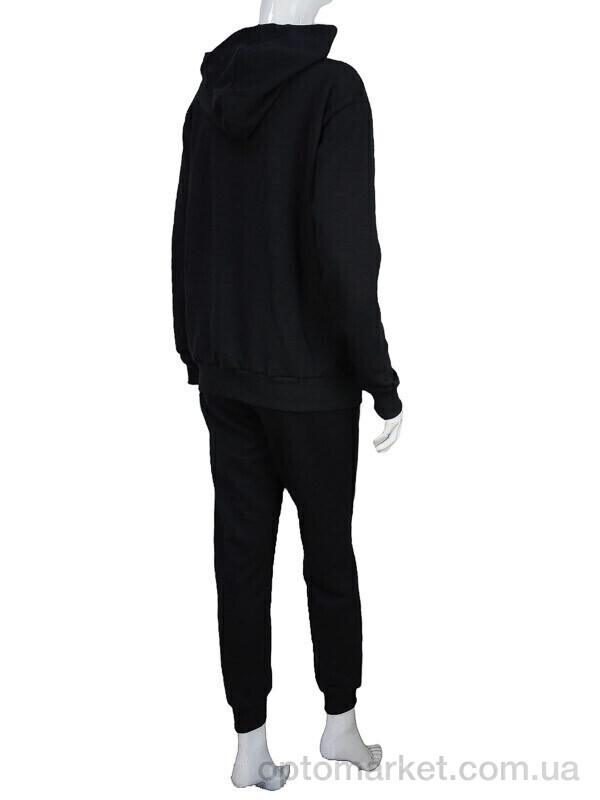 Купить Спортивний костюм жіночі 3199-2-2050 black Dario Biachi чорний, фото 2