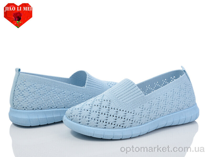 Купить Сліпони жіночі 320-6 Jiao Li Mei блакитний, фото 1