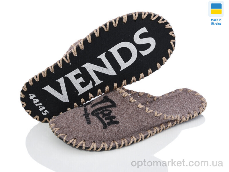 Купить Капці чоловічі 320M бежевий Vends коричневий, фото 1