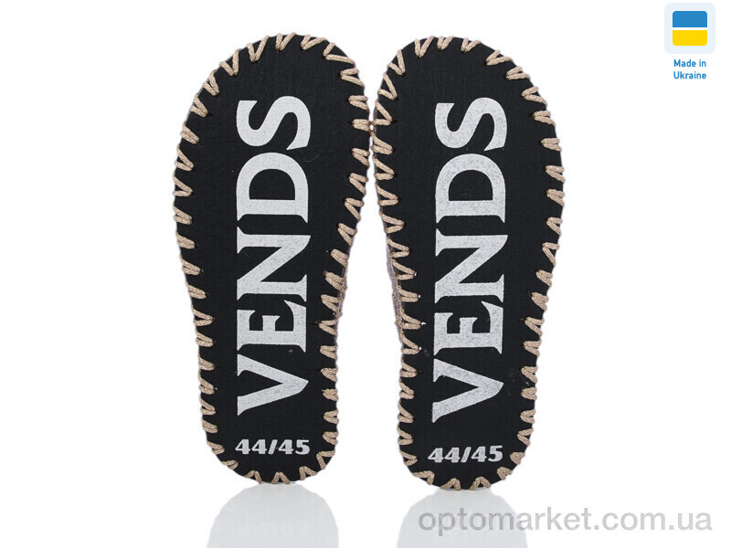 Купить Капці чоловічі 320M бежевий Vends коричневий, фото 3