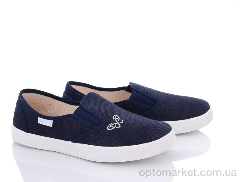 Купить Сліпони жіночі 321-132 Waldi синій, фото 1