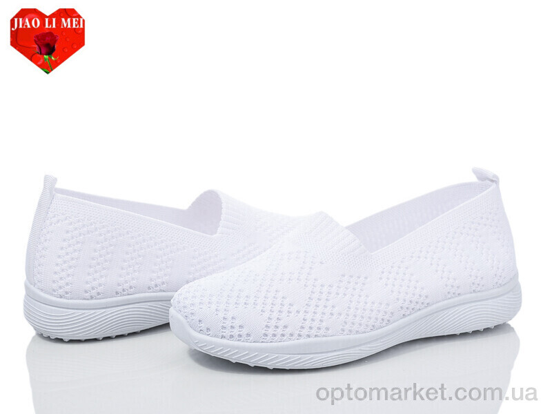 Купить Сліпони жіночі 321-2 Jiao Li Mei білий, фото 1