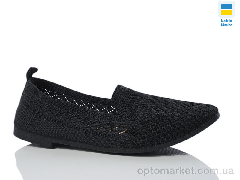 Купить Балетки жіночі 3211-1 Swin чорний, фото 1