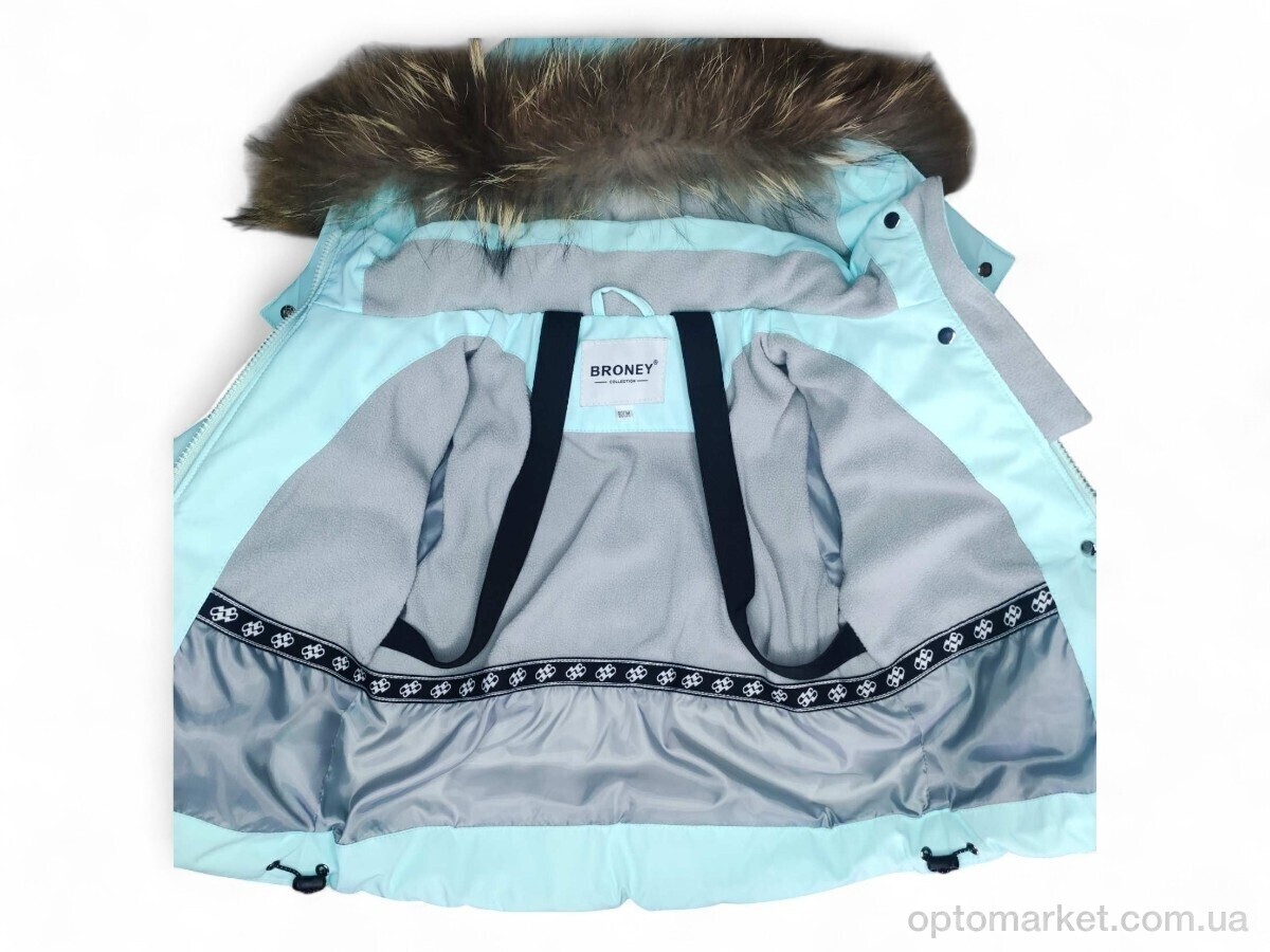 Купить Комплекти дитячі дитячі 3211 куртка-напівкомбінезон св.бірюзовий Broney Kids блакитний, фото 4