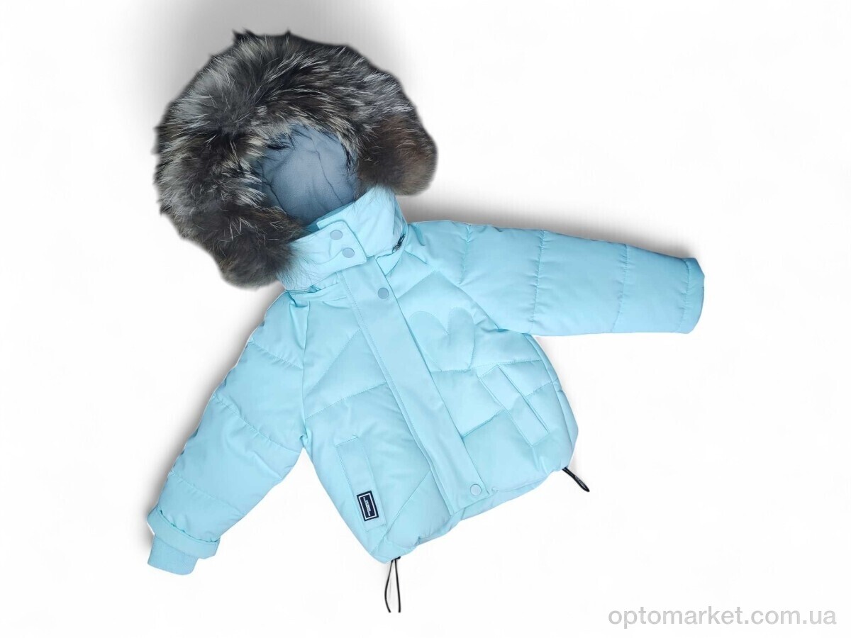 Купить Комплекти дитячі дитячі 3215 куртка-напівкомбінезон св.бірюзовий Broney Kids блакитний, фото 2