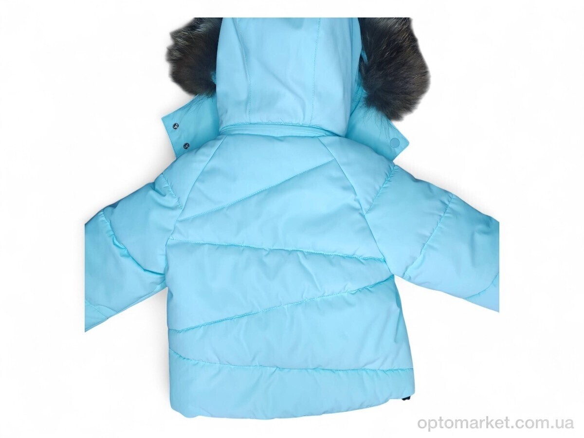 Купить Комплекти дитячі дитячі 3215 куртка-напівкомбінезон св.бірюзовий Broney Kids блакитний, фото 3