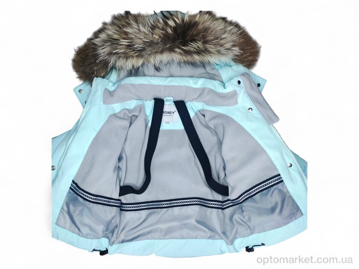 Купить Комплекти дитячі дитячі 3215 куртка-напівкомбінезон св.бірюзовий Broney Kids блакитний, фото 4