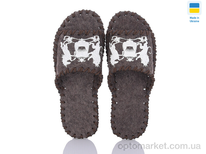 Купить Капці чоловічі 321M коричневий Vends коричневий, фото 2