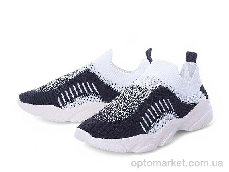 Купить Кросівки жіночі 322 білі DF-SHOES чорний, фото 1