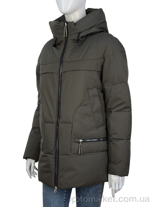 Купить Куртка жіночі 323-05 khaki П2П хакі, фото 1