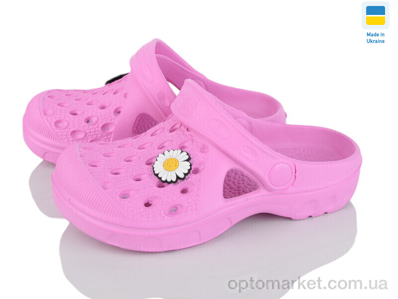 Купить Крокси дитячі 327 рожевий Dago рожевий, фото 1