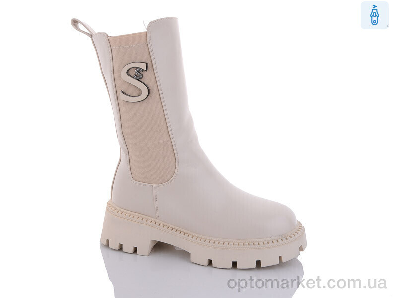 Купить Черевики жіночі 3282-4 Purlina бежевий, фото 1