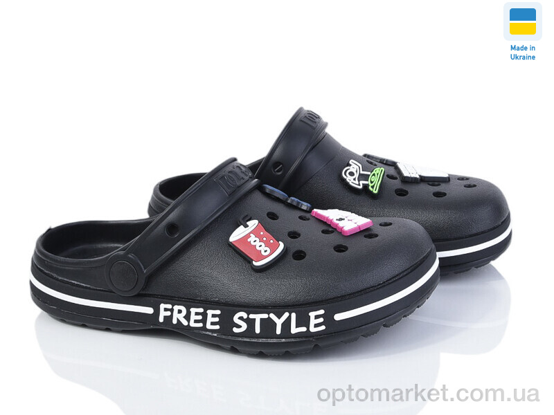 Купить Крокси дитячі 329 чорний Dago чорний, фото 1