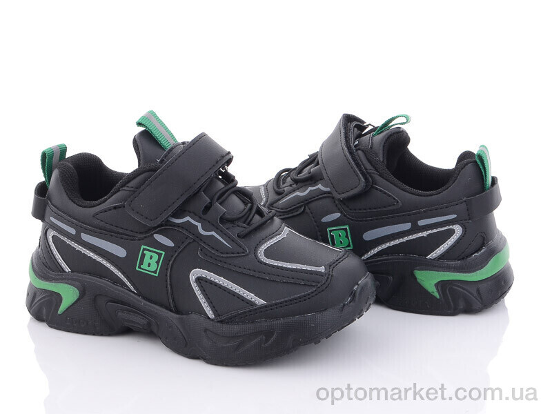 Купить Кросівки дитячі 3292-S2227-1 Канарейка чорний, фото 1