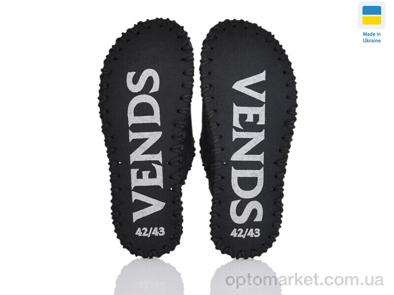 Купить Капці чоловічі 329M чорний Vends чорний, фото 2