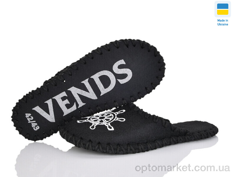 Купить Капці чоловічі 329M чорний Vends чорний, фото 3