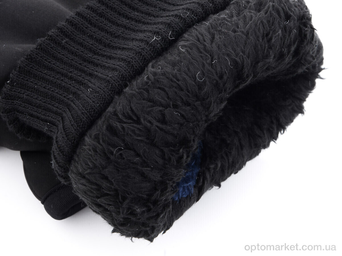 Купить Рукавички чоловічі 33-3М водонепроницаемые мех sport Королева чорний, фото 3