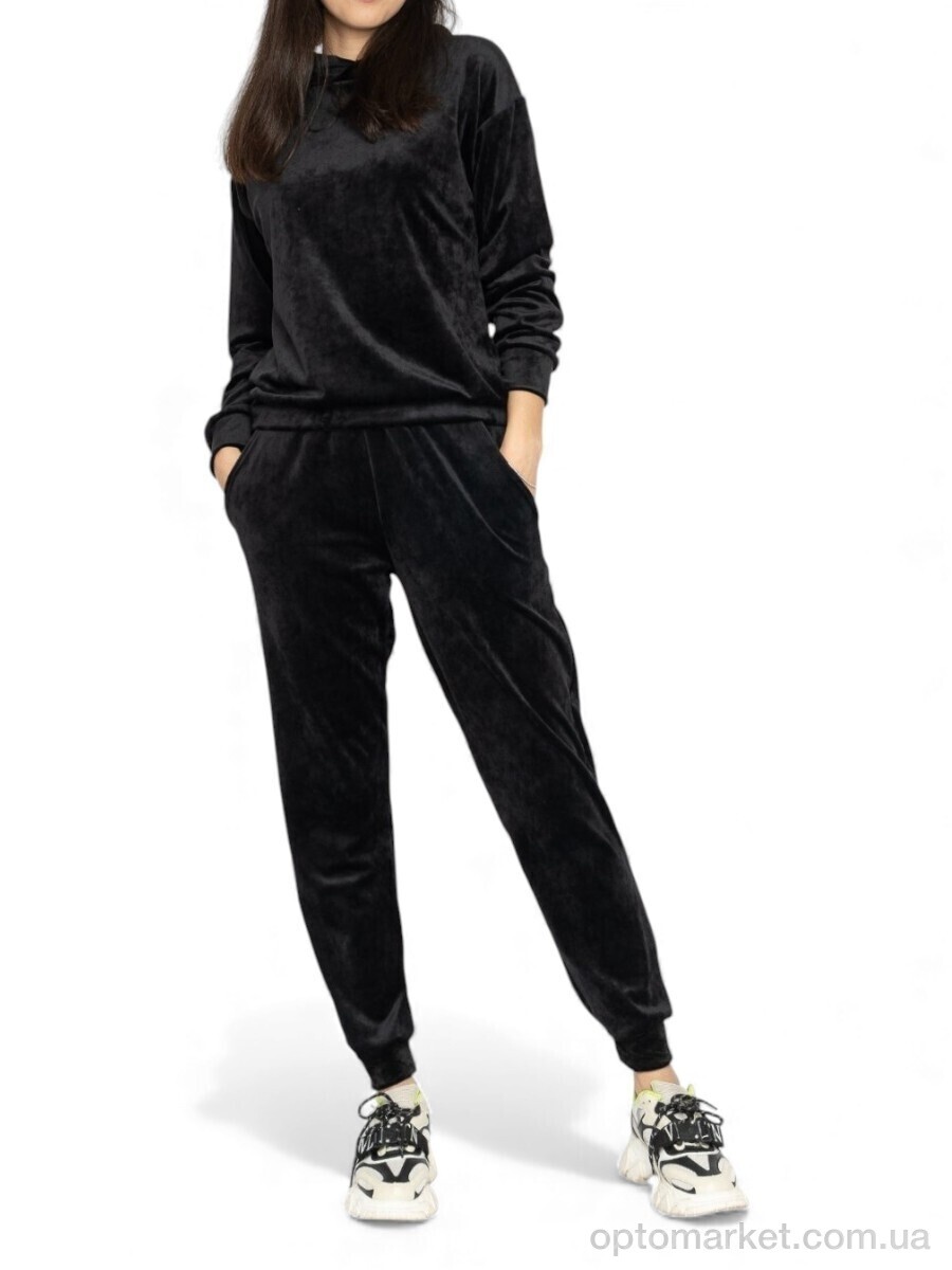 Купить Спортивний костюм жіночі 33009 чорний Sport style чорний, фото 1