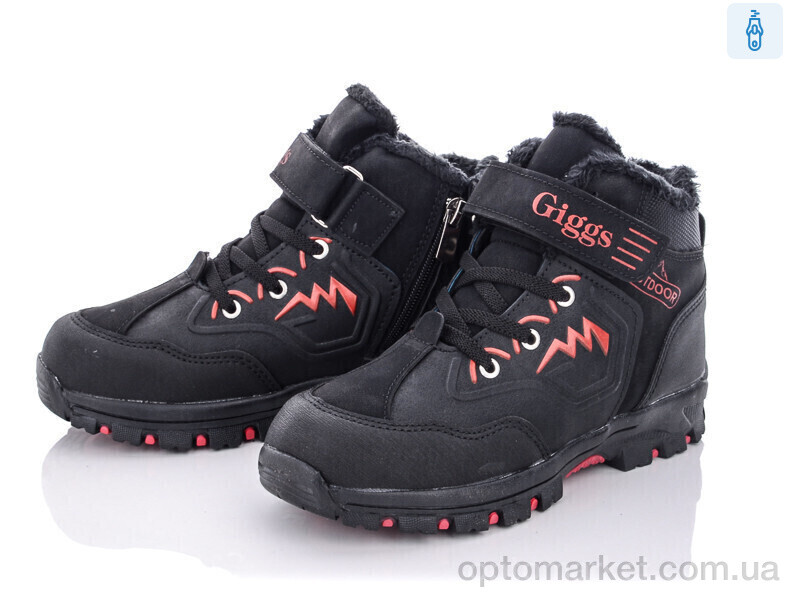 Купить Черевики дитячі 3304-153 Ok Shoes чорний, фото 1