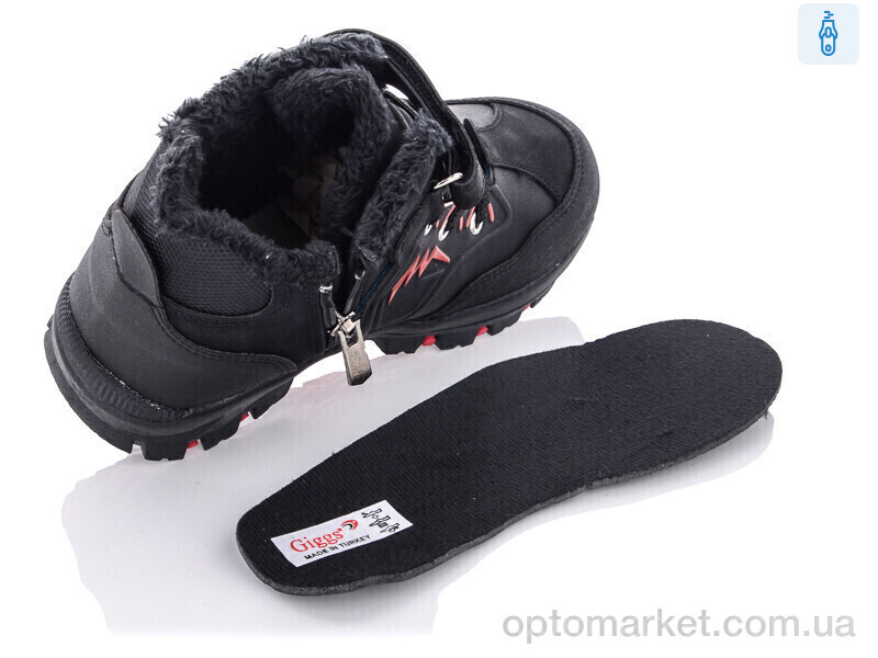Купить Черевики дитячі 3304-153 Ok Shoes чорний, фото 2