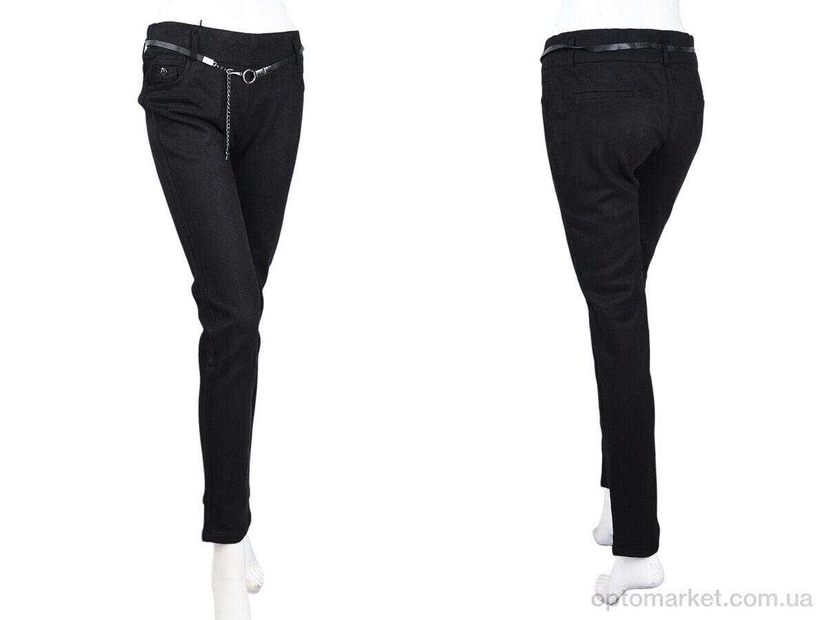 Купить Брюки жіночі 3314 black (08954) Obuvok чорний, фото 3