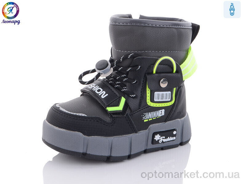 Купить Черевики дитячі 3317-C3 Леопард сірий, фото 1