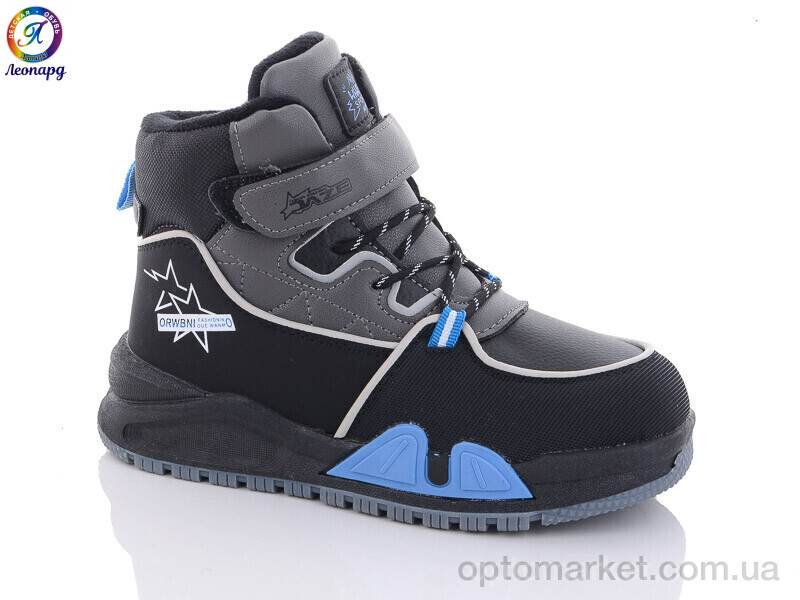 Купить Черевики дитячі 3319-A3 Леопард сірий, фото 1