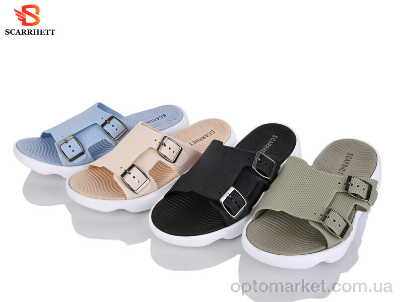 Купить Шльопанці жіночі 3328-4 mix Scarrhett мікс, фото 1