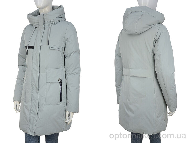 Купить Куртка жіночі 333-02 l.green П2П зелений, фото 3