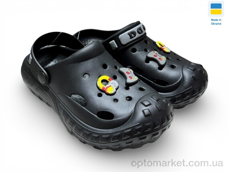 Купить Крокси дитячі 333 чорний Dago чорний, фото 1
