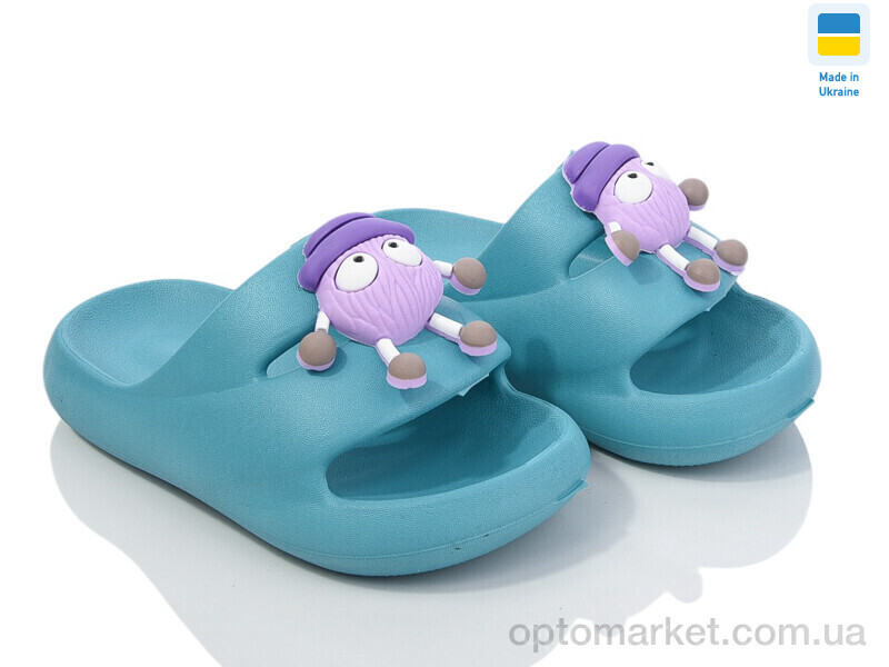 Купить Шльопанці дитячі 335 блакитний Dago блакитний, фото 1