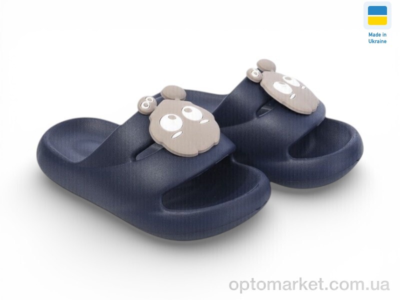 Купить Шльопанці дитячі 335 синій Dago синій, фото 1