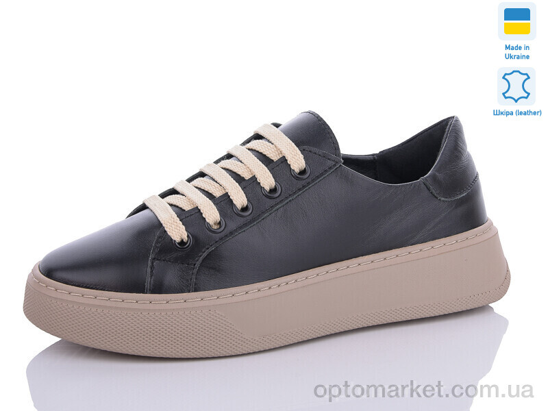 Купить Кросівки жіночі 337-1B Mermaid чорний, фото 1