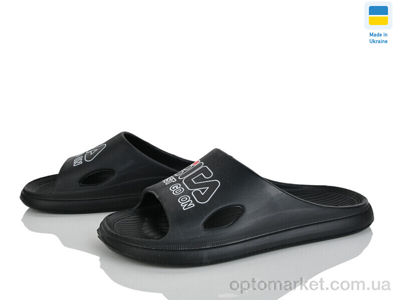 Купить Шльопанці жіночі 3379 чорний Krok чорний, фото 1