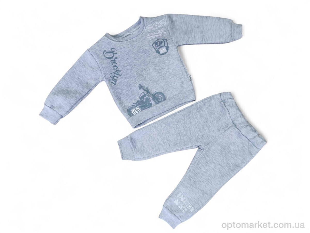 Купить Комплекти дитячі дитячі 3405 сірий реглан-штани Eymus Kids сірий, фото 1