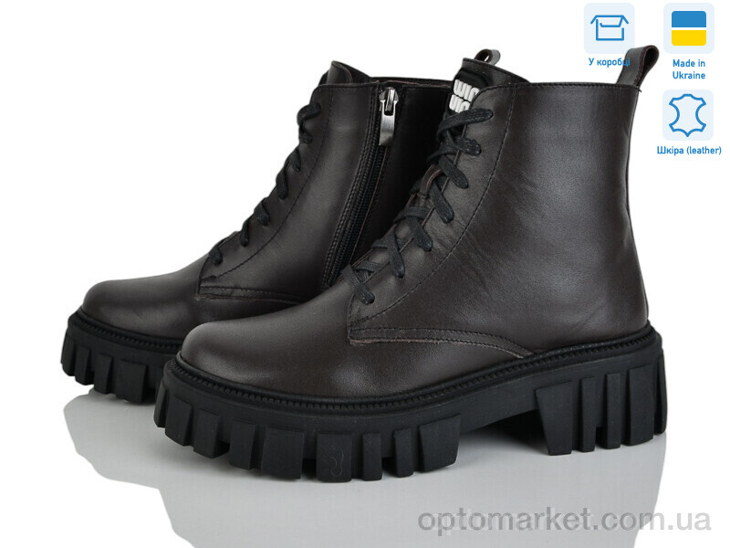 Купить Черевики жіночі 341 корич.к. G-Aira коричневий, фото 1