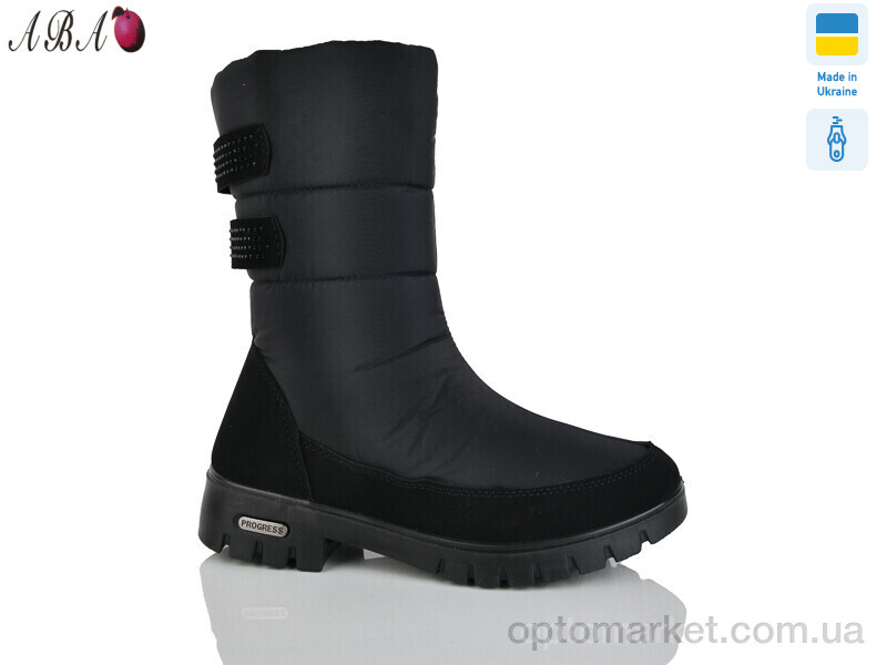 Купить Чоботи жіночі 3410 чорний Progress чорний, фото 1
