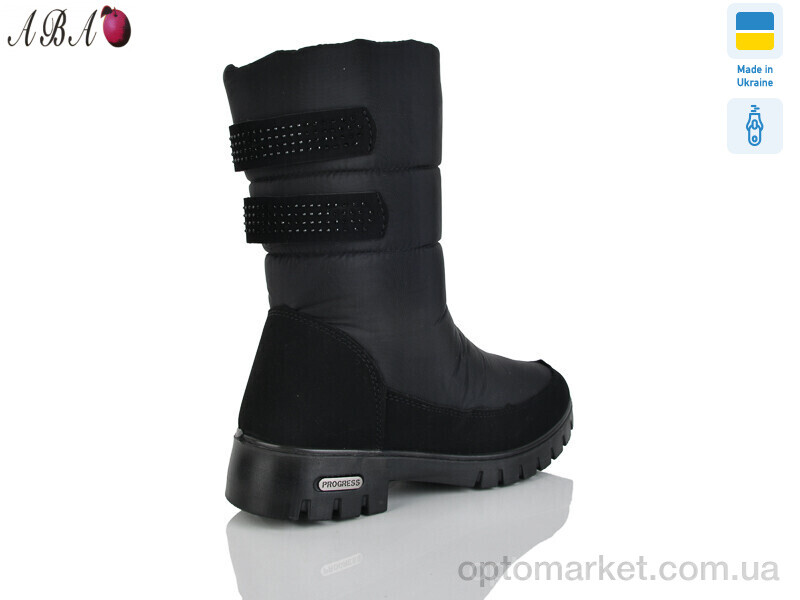 Купить Чоботи жіночі 3410 чорний Progress чорний, фото 2