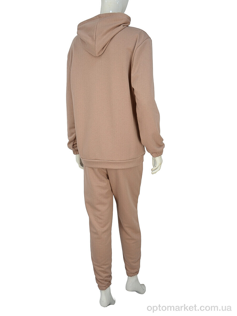 Купить Спортивний костюм жіночі 3455-3 brown Мир коричневий, фото 2