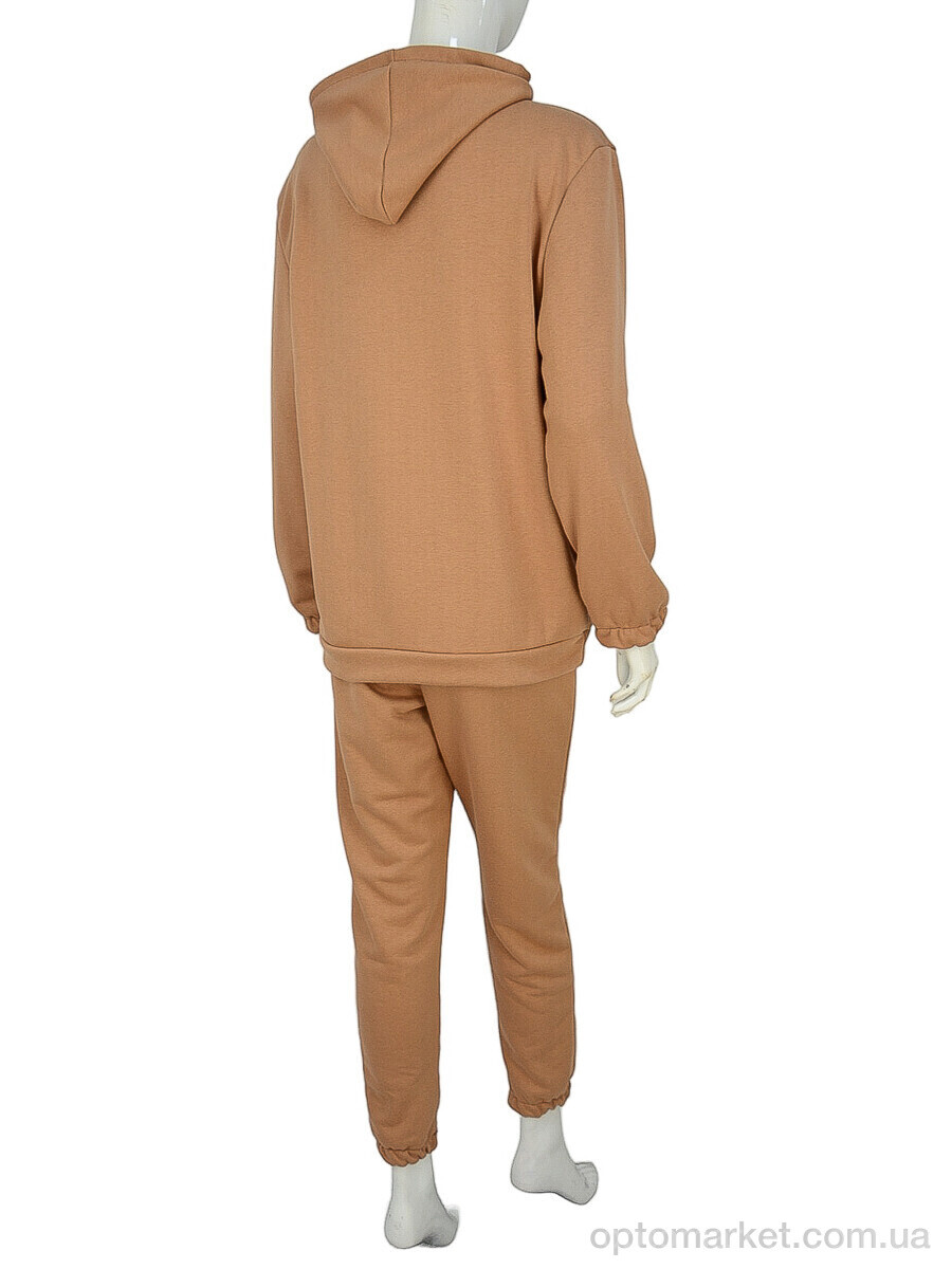 Купить Спортивний костюм жіночі 3455-5 brown Мир коричневий, фото 2