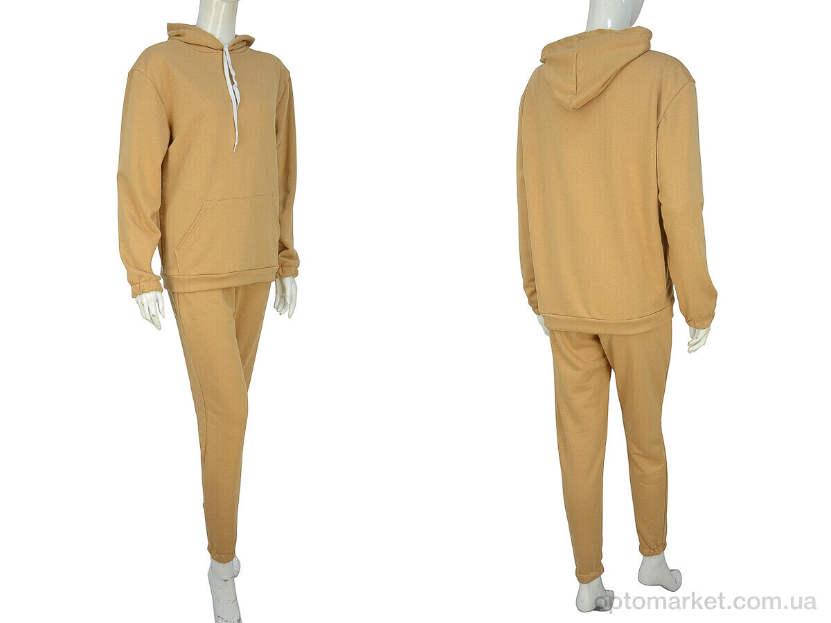 Купить Спортивний костюм жіночі 3455-6 yellow Мир жовтий, фото 3