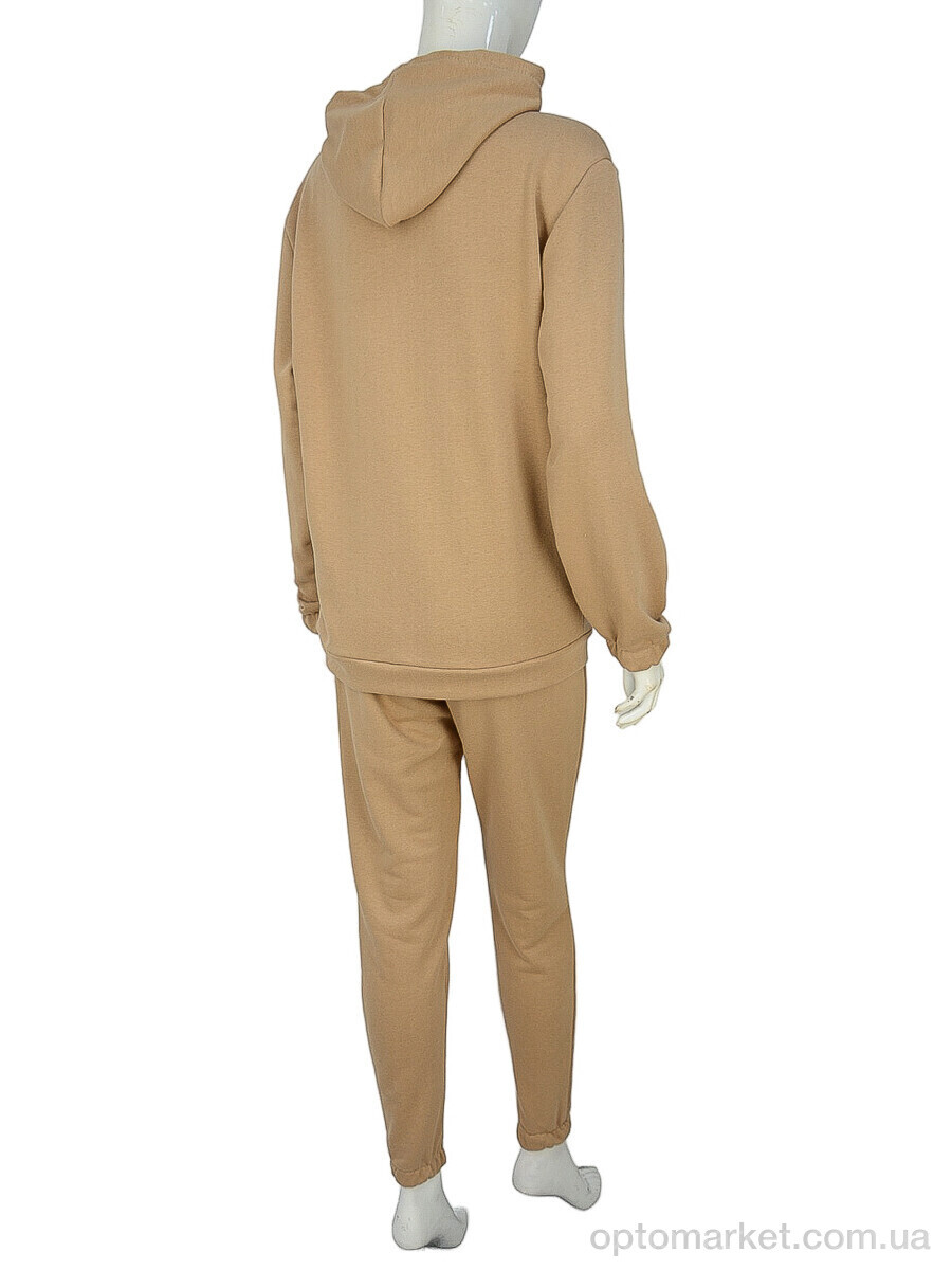 Купить Спортивний костюм жіночі 3455-7 beige Мир бежевий, фото 2