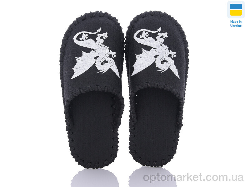 Купить Капці чоловічі 347 чорний Vends чорний, фото 2