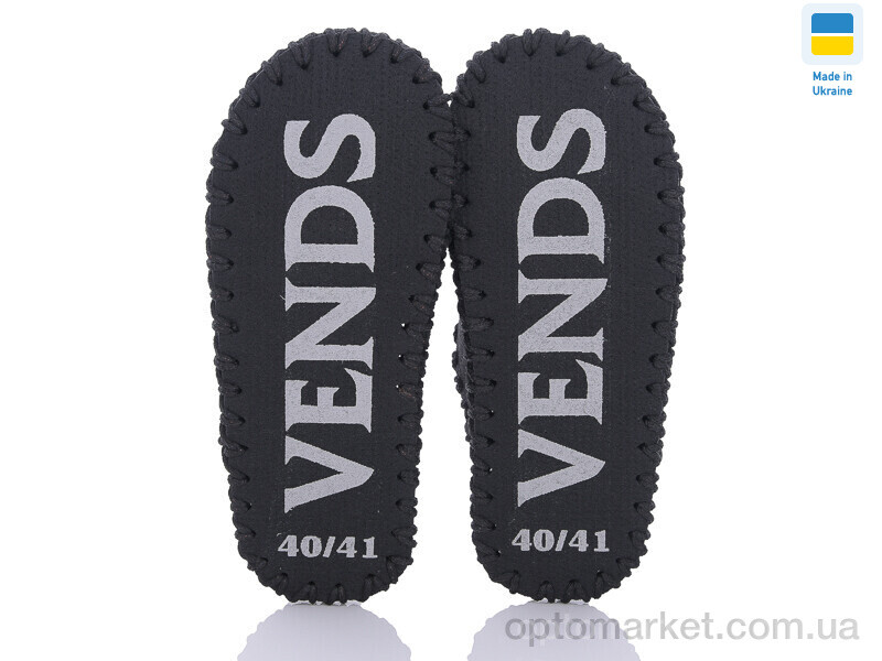 Купить Капці чоловічі 347 чорний Vends чорний, фото 3